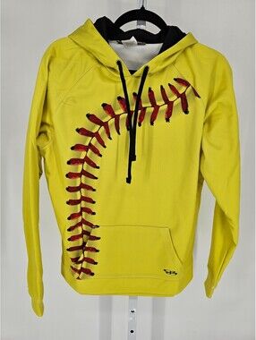 Boombah Hoodie Mens Medium Pullover Baseball Stitch Athletic Softball